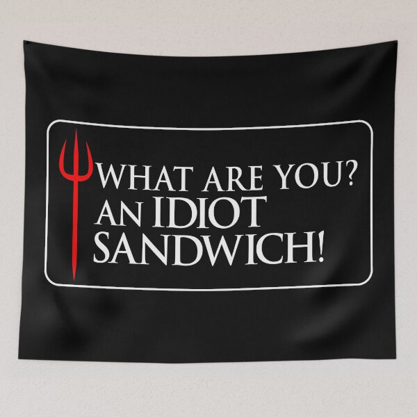 Item preview, Gordon Ramsay, Hell Kitchen, quote, What are you an Idiot sandwich designed and sold by 4gottenlore.
