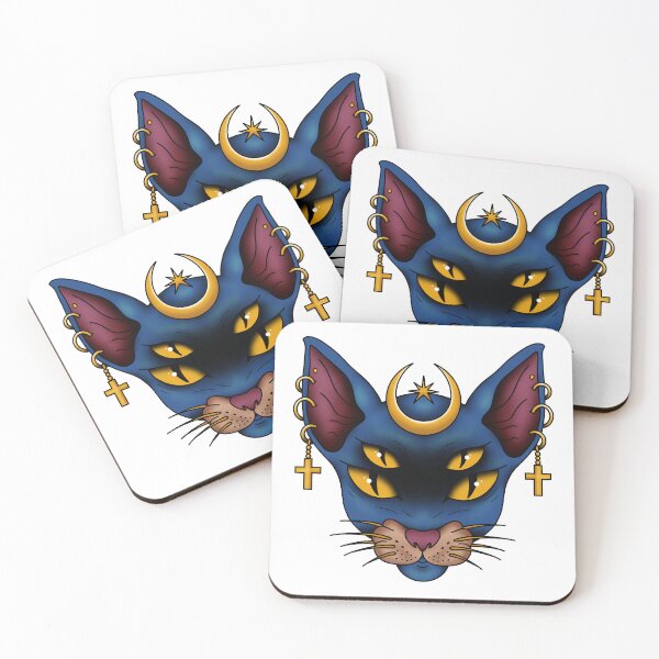 Item preview, Mystic Cat - Four-Eyed Fortune Teller designed and sold by Krisu444.