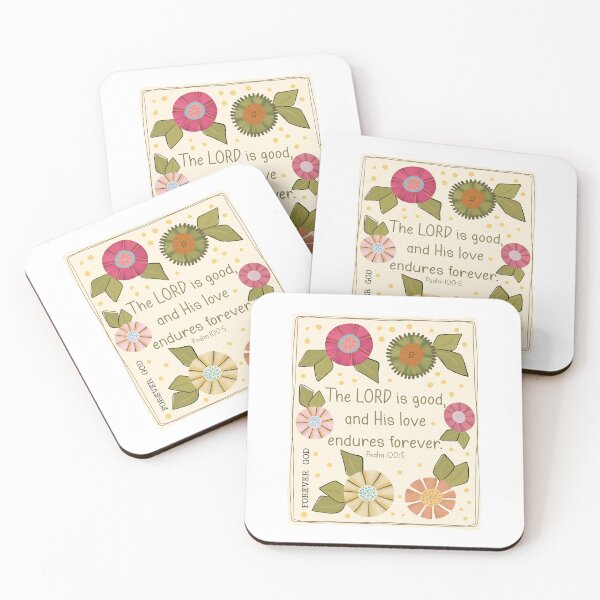 Item preview, The Lord is Good - Psalm 100 designed and sold by Willow & Grace Designs.