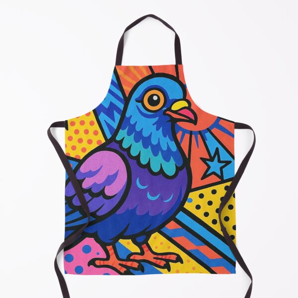 Item preview, Colorful cute pigeon designed and sold by Dogandesighn.