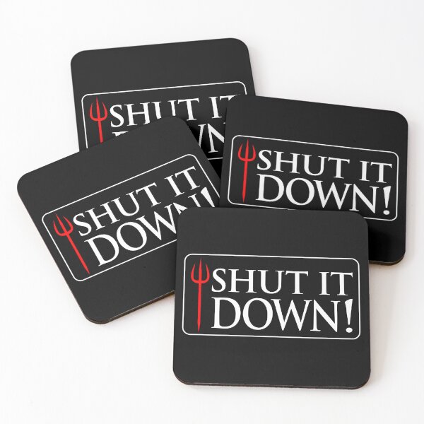 Item preview, Gordon Ramsay, Hell Kitchen, quote, Shut it down designed and sold by 4gottenlore.