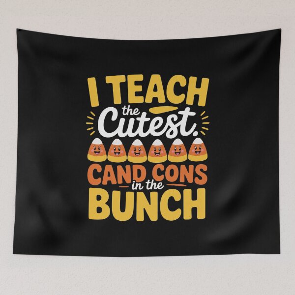 Item preview, I Teach The Cutest Candy Corn In The Patch Teacher Halloween designed and sold by VerseFarm.