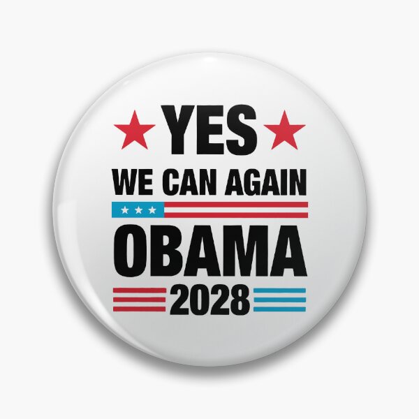 Item preview, Yes We Can Again Obama 2028 Obama Support Anti Trump designed and sold by peggycantu.