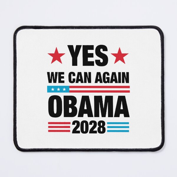 Item preview, Yes We Can Again Obama 2028 Obama Support Anti Trump designed and sold by peggycantu.