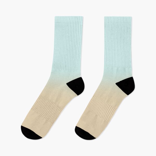 Item preview, Aesthetic Light Blue and Beige Ombre Gradient designed and sold by JulzPink.