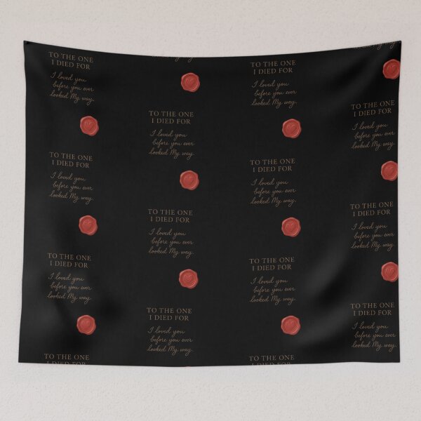 Item preview, To the One I Died For – Jesus Love Letter Sticker with Red Wax Seal designed and sold by astersgraphics.