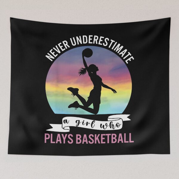 Item preview, Sunset Girl Basketball Silhouette T-Shirt designed and sold by LashondaGreen89.