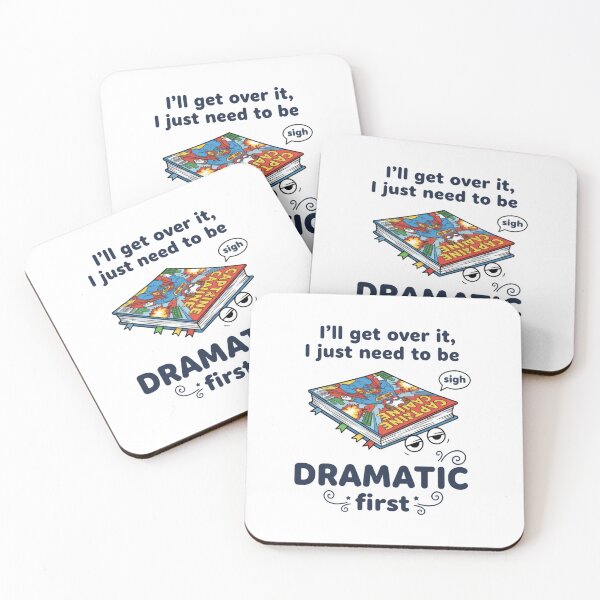 Item preview, I'll get over it, I just need to be dramatic first, Sighing Comic. designed and sold by HumansStuck12.