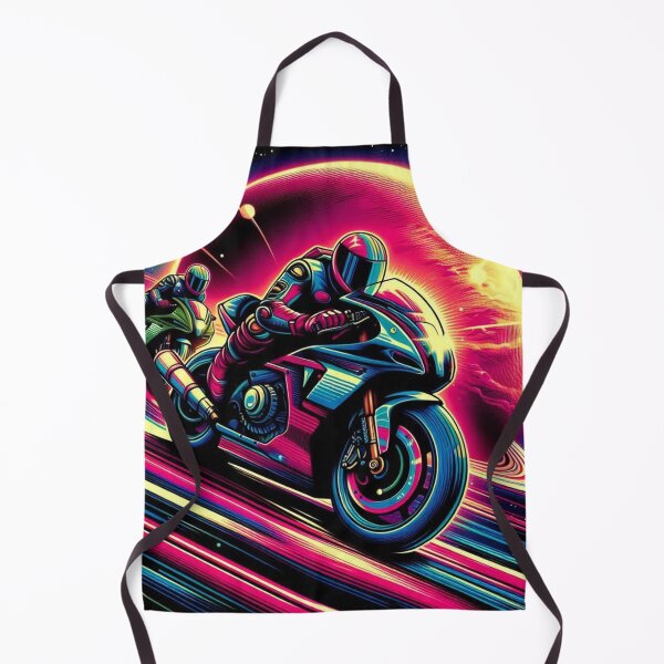 Item preview, motorcycle race in space designed and sold by Dogandesighn.
