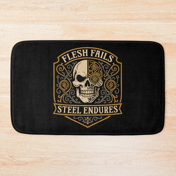 Item preview, Flesh Fail Steel Endures Wargaming designed and sold by leora-bowens.