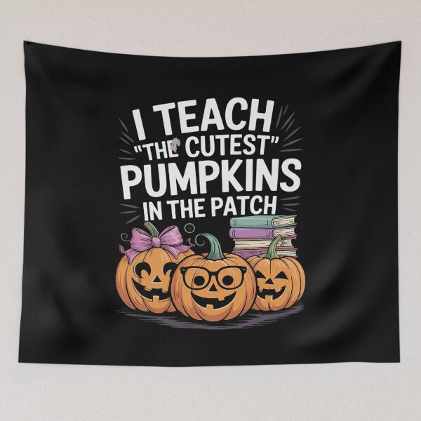Item preview, I Teach The Cutest Pumpkins In The Patch Teacher Halloween 14 designed and sold by VerseFarm.