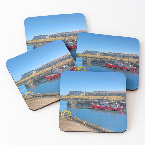 Item preview, Seahouses Harbour designed and sold by Alisonchambers2.