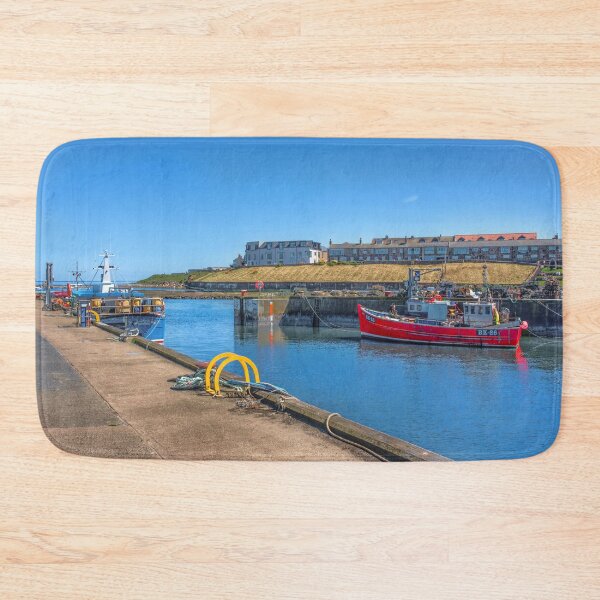 Item preview, Seahouses Harbour designed and sold by Alisonchambers2.