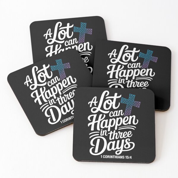 Item preview, A lot can happen in three days, Easter Resurrection Day designed and sold by Formatage.