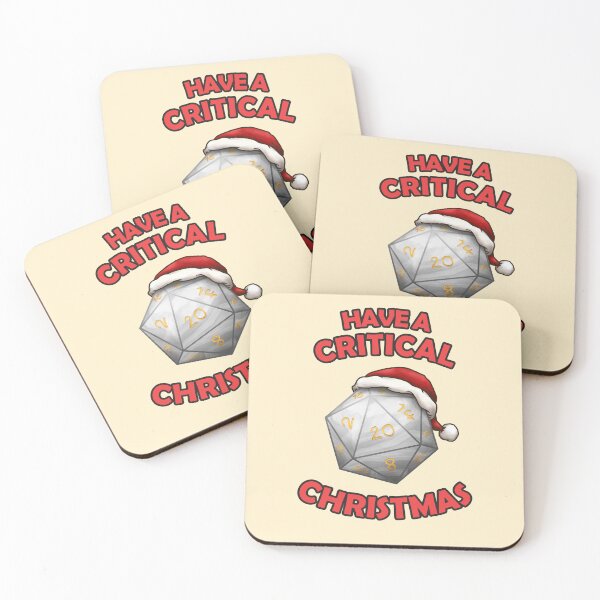 Item preview, Have a Critical Christmas D20 White Dice designed and sold by KAI-Studio.