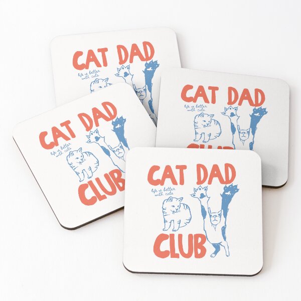 Item preview, Cat Dad Cat Dad Club Funny Cat Cat Lover New Cat Dad Pet Parent designed and sold by bethanyrodgers6.
