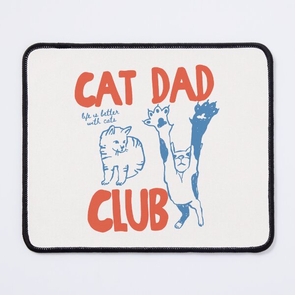 Item preview, Cat Dad Cat Dad Club Funny Cat Cat Lover New Cat Dad Pet Parent designed and sold by bethanyrodgers6.
