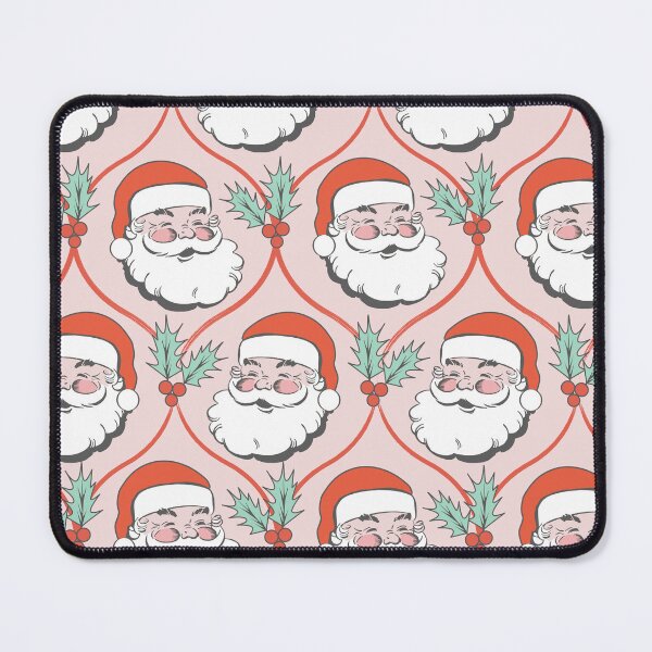 Item preview, Retro Holly Jolly Santa designed and sold by cafelab.