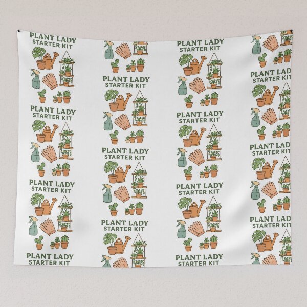 Item preview, Plant Lady Starter Kit – Cute Gardening Sticker Pack for Indoor Plant Lovers designed and sold by astersgraphics.