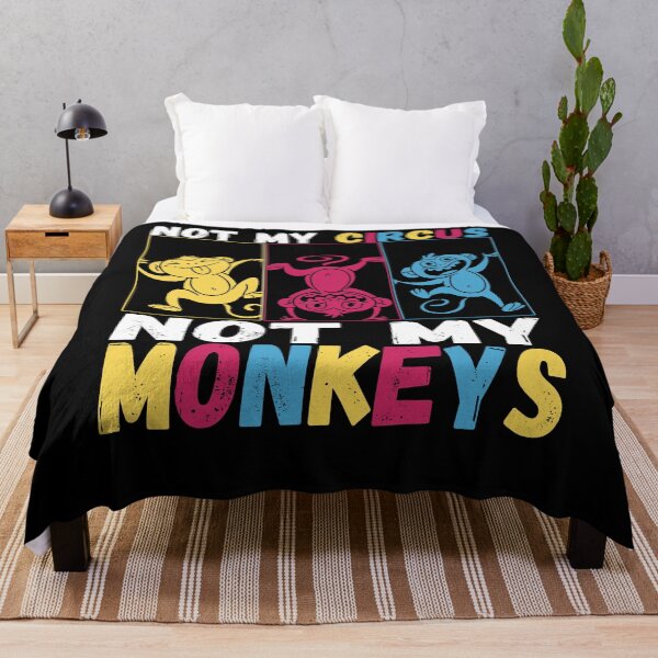 Item preview, Funny Not My Circus Not My Monkeys Colorful T-Shirt designed and sold by LarryMBrown.