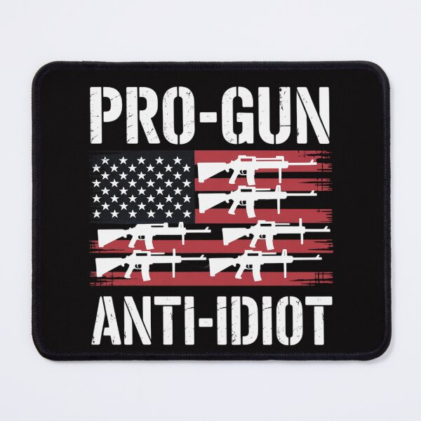 Item preview, Pro Gun Anti Idiot USA Flag 2nd Amendmenttrack Horse Racing Equestrian IL Derby designed and sold by MuteElevent.