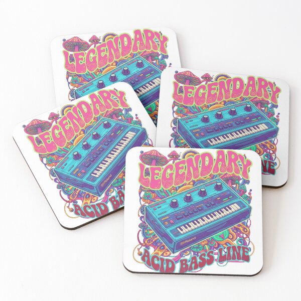Item preview, Psychedelic Legendary Acid Bass Line designed and sold by ConsciousnessShop.