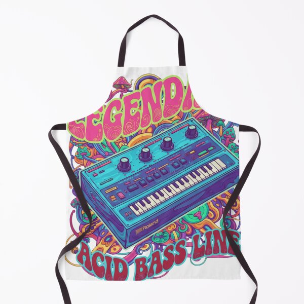 Item preview, Psychedelic Legendary Acid Bass Line designed and sold by ConsciousnessShop.