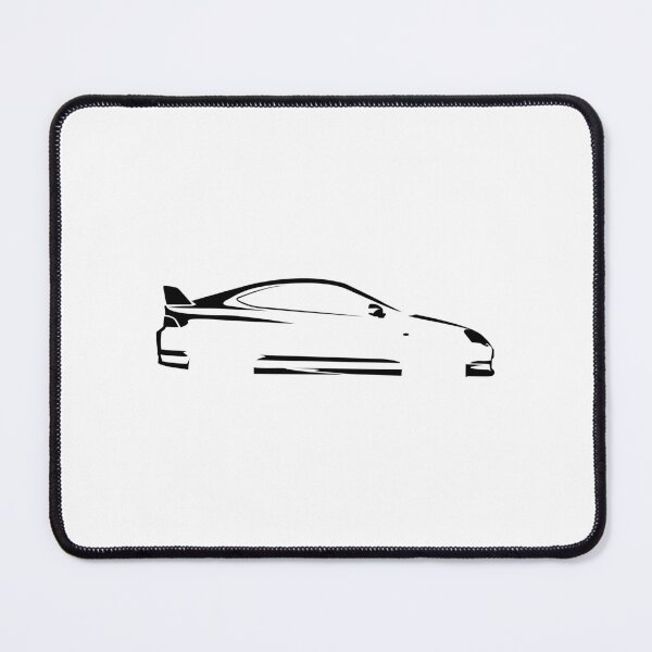 Item preview, Integra Type R DC5 (2001) Minimalist Car Silhouette (Black) designed and sold by FearnCreative.