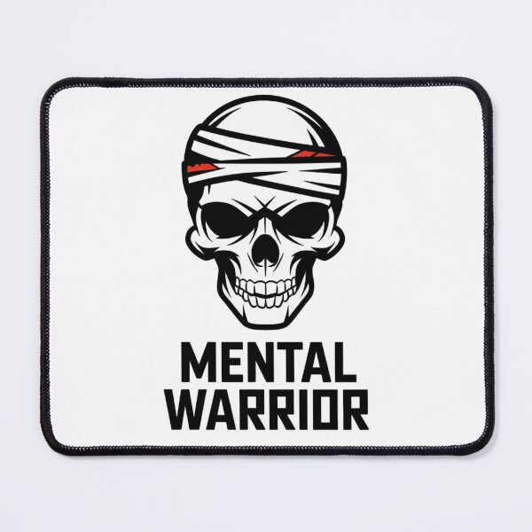 Item preview, Mental Warrior - Bandaged Skull designed and sold by WeranovDesign.