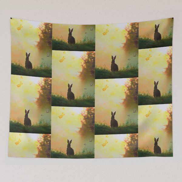 Item preview, Hare in the Fog Igor Konovalov designed and sold by ukrainianvin.