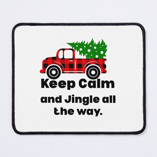 Item preview, Keep Calm and Jingle all the way. designed and sold by jswag4eva.