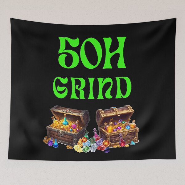 Item preview, 50h Grind – Treasure Hunter Edition 6 designed and sold by Monzora.