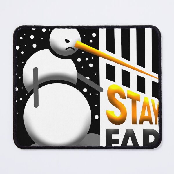 Item preview, Grumpy Snowman “Stay Far It’s Cold Inside” Funny Christmas T-Shirt designed and sold by Luxpath.