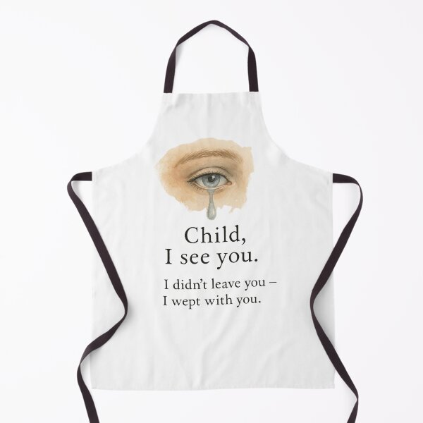 Item preview, Child, I See You – Healing Christian Tearful Eye Design with Comfort Quote designed and sold by astersgraphics.