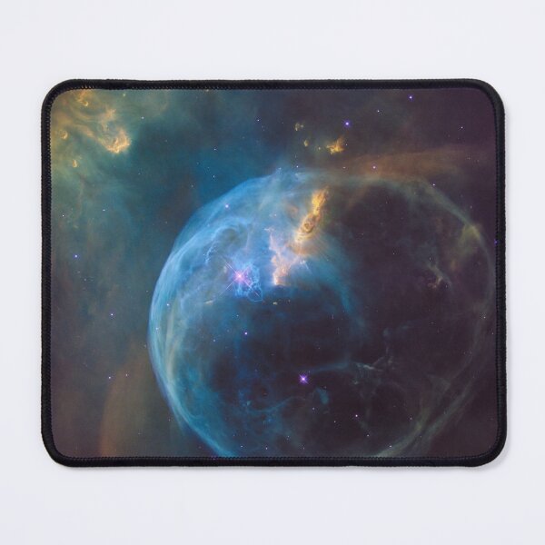 Item preview, Huge Bubble Nebula Floating in the Universe | Space Exploration Photograph Image designed and sold by EclecticArts.