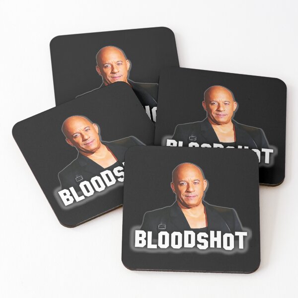 Item preview, Bald Actor Bloodshot Bold Text designed and sold by AstridHubert.