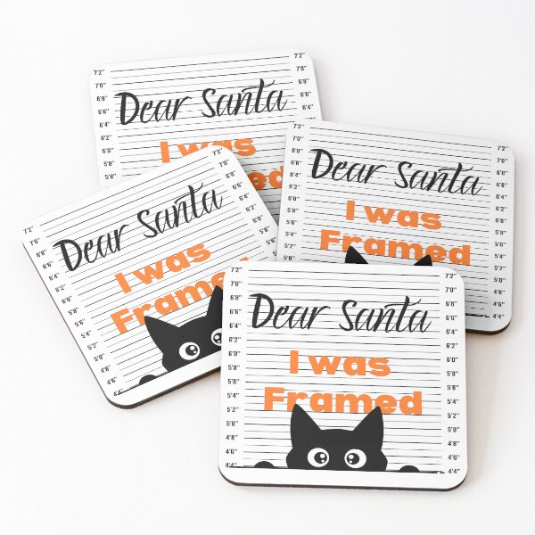 Item preview, Dear Santa, I was Framed designed and sold by jswag4eva.