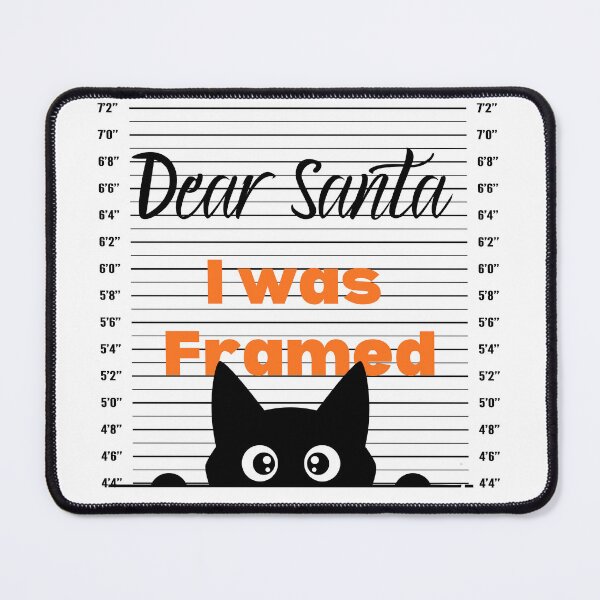 Item preview, Dear Santa, I was Framed designed and sold by jswag4eva.
