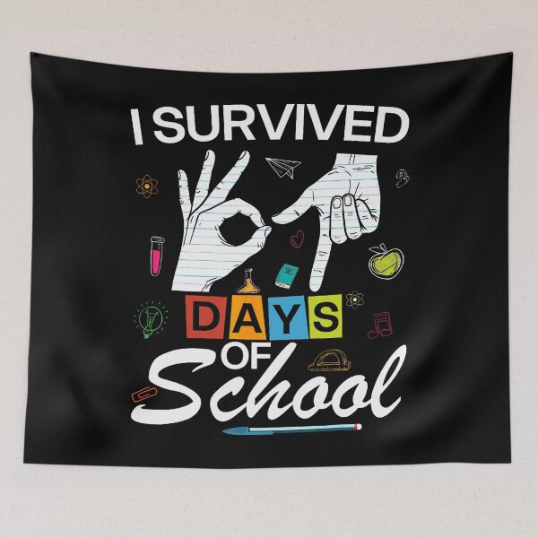 Item preview, I Survived 6 7 Days Of School With Hands Funny Meme 67 designed and sold by MadalynKiehn.