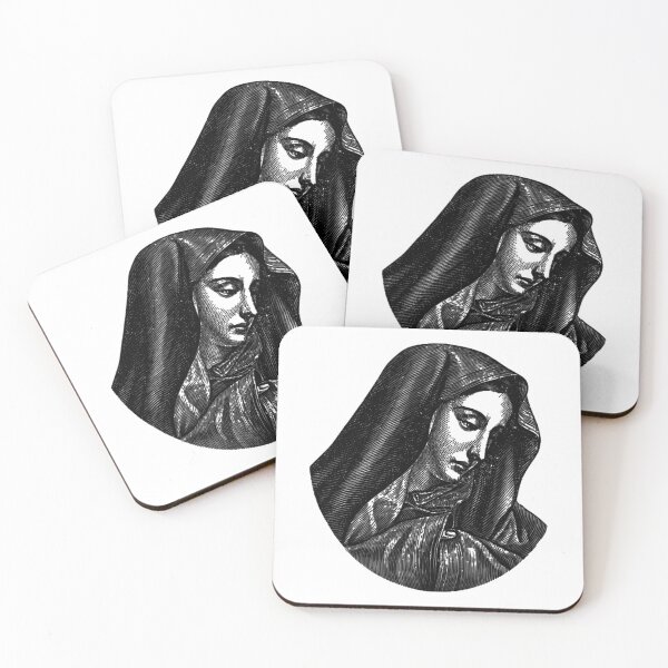 Item preview, Vintage Virgin Mary Illustration designed and sold by AimeBouchet.