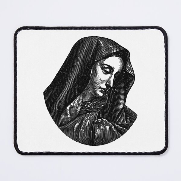 Item preview, Vintage Virgin Mary Illustration designed and sold by AimeBouchet.