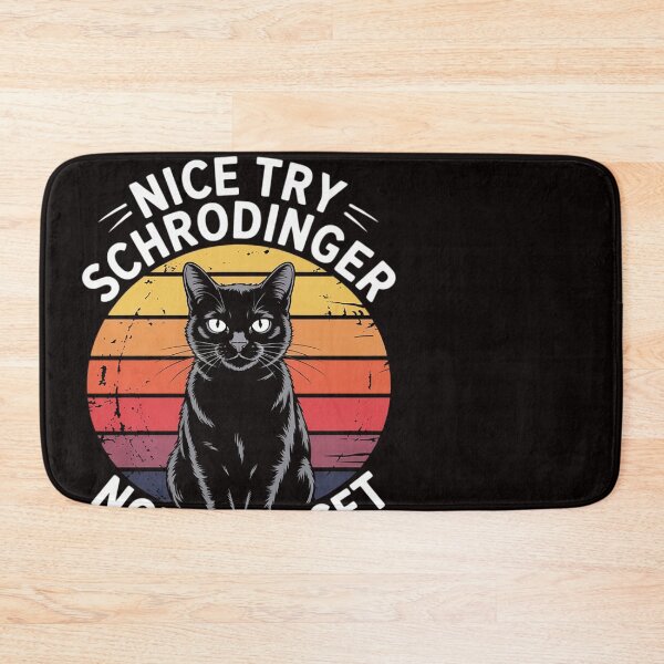 Item preview, Nice Try Schrodinger Now You Get In The Box Cat Idea designed and sold by ControlCenter.