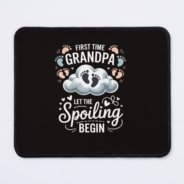 Item preview, New First Time Grandpa Let The Spoiling Begin Gift designed and sold by ControlCenter.
