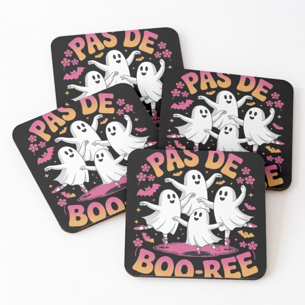 Item preview, Pas de BOO-rée Ghost Ballet Dancer Halloween Dance Teacher designed and sold by KotexTemu.