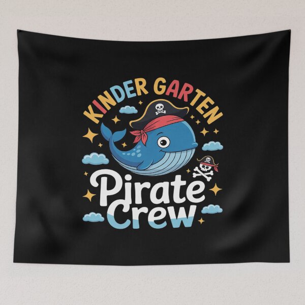 Item preview, Pirate Crew Kinder Whale Kindergarten Teacher Halloween designed and sold by KotexTemu.
