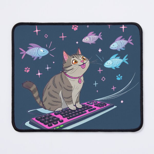 Item preview, Hacker Cat Glitch designed and sold by Neural-canvas.