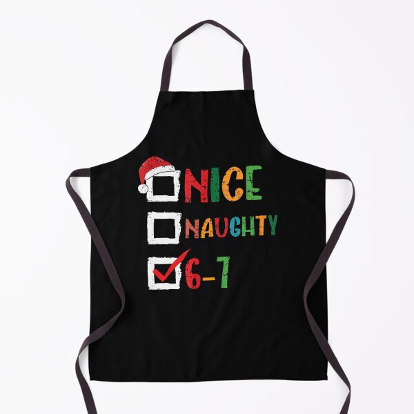 Item preview, Nice Naughty 6 7 Meme 67 Christmas Six Seven Boys Girls Kids designed and sold by MadalynKiehn.