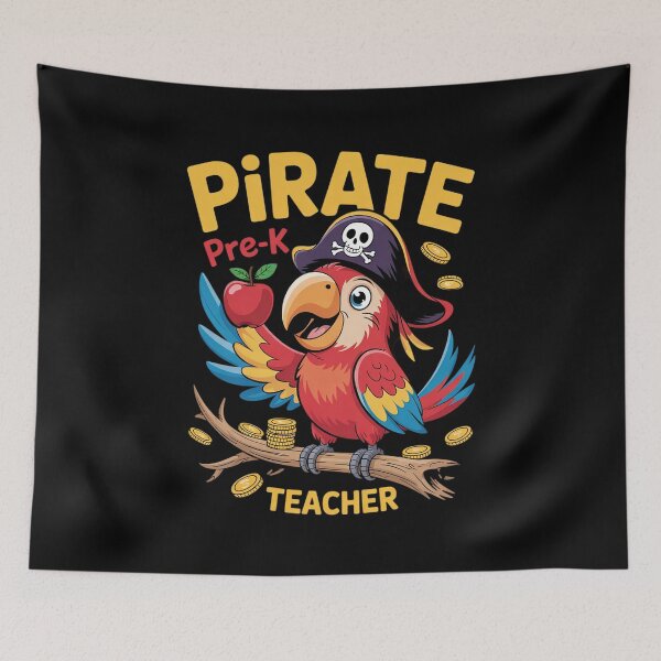 Item preview, Pirate Pre-K Teacher Preschool Halloween designed and sold by KotexTemu.