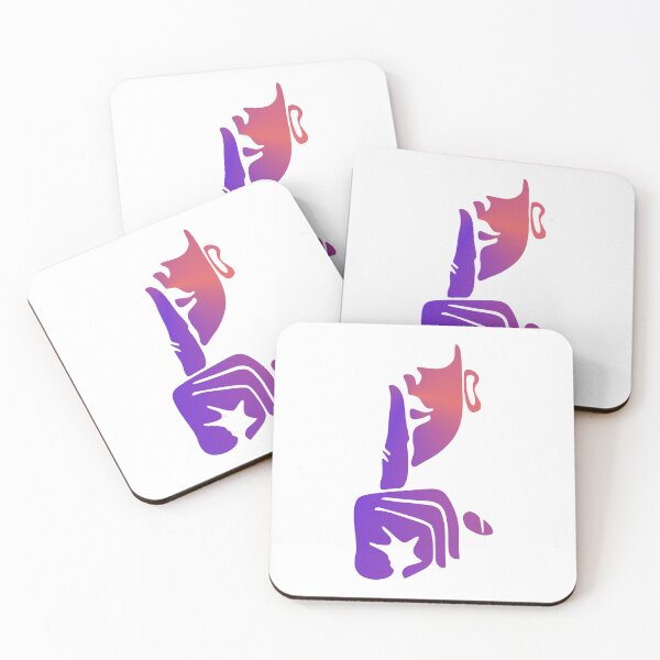 Item preview, The Sound of Silence - Purple & Pink Gradient designed and sold by UI Expert.