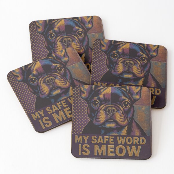 Item preview, My Safe Word is Meow....this is my catdog designed and sold by KarmaKreationArt.